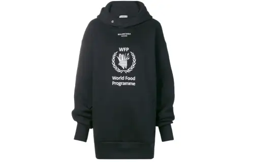 Balenciaga x WFP FW22 Sweatshirt Women's Black