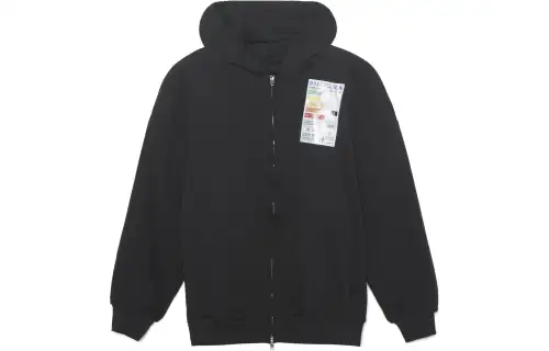 Balenciaga Energy Patch Zipped Hoodie
