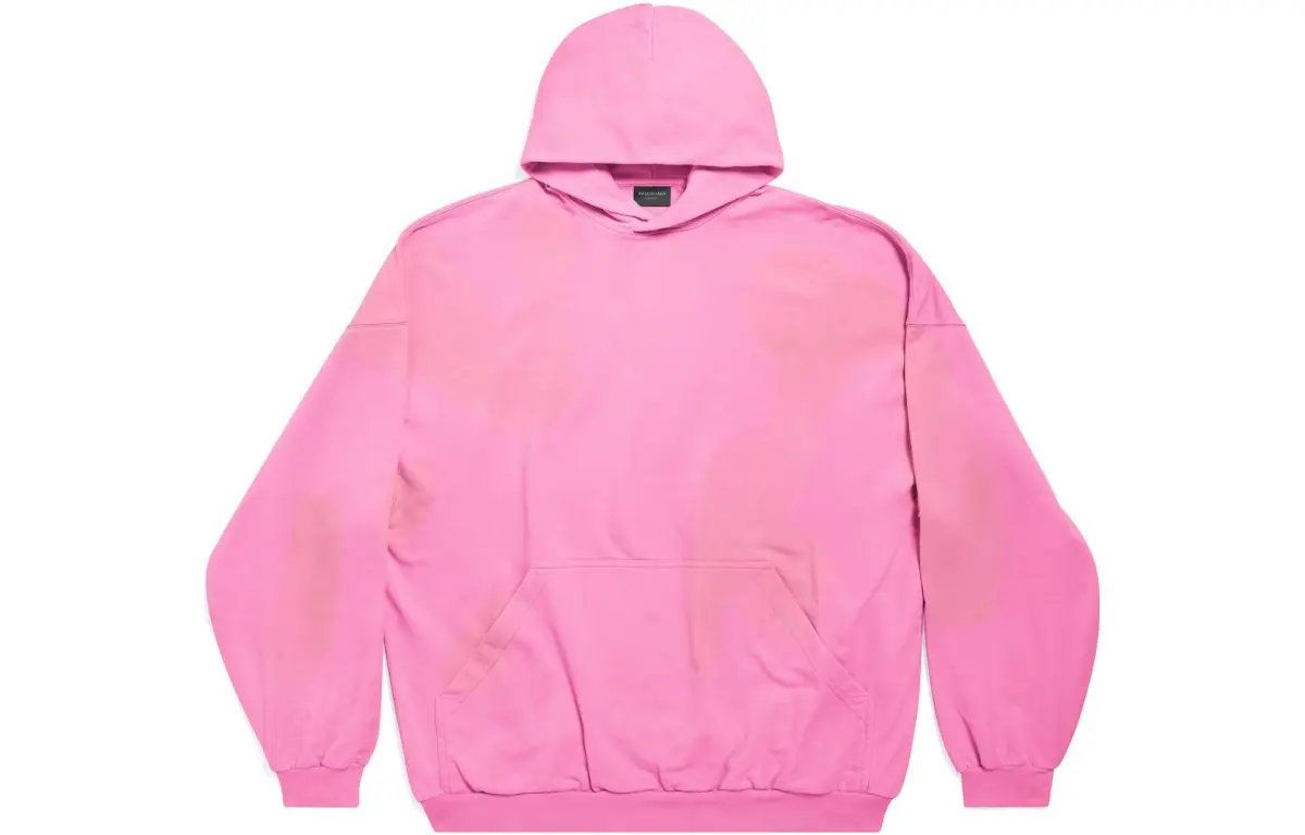 【Previous Season】oversized logo-print cotton hoodie