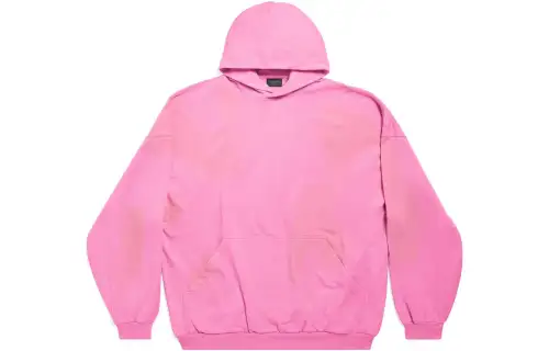 【Previous Season】oversized logo-print cotton hoodie