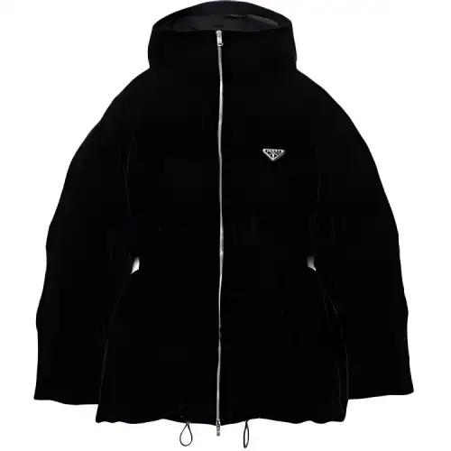 PRADA Velvet Puffer Jacket