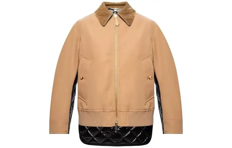Burberry Jackets Women's Brown Lapel Moderate Other