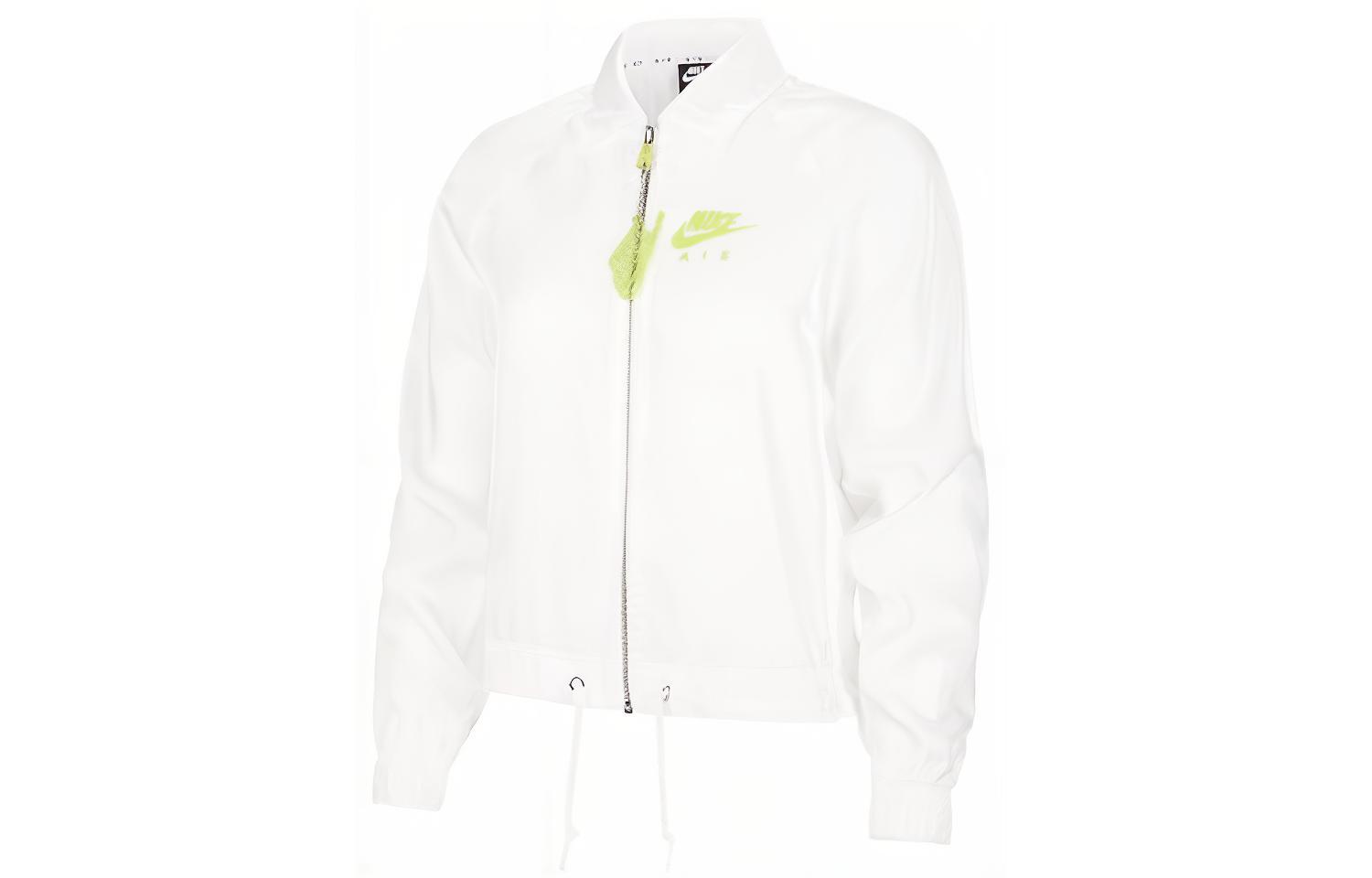 Nike Jackets Women's White Lapel Moderate Other