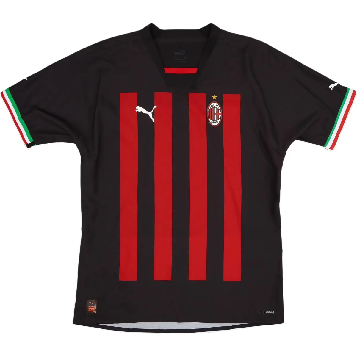 PUMA AC Milan Soccer Jersey Player Edition Men's Black