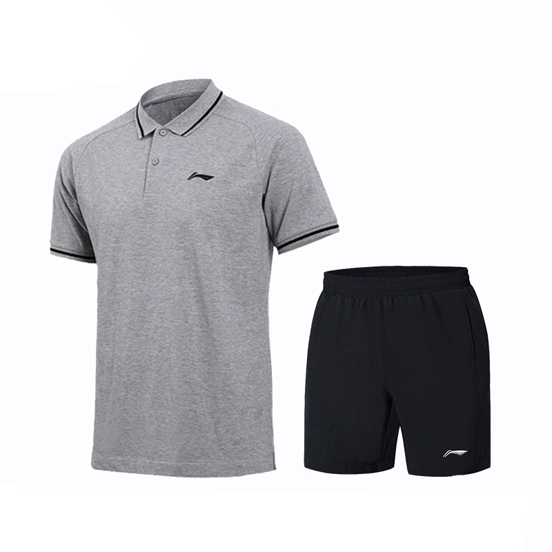 Li Ning Casual Sportswear Men’s Polo Collar Moderate