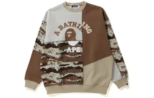 A BATHING APE Head Series Sweatshirt Women's