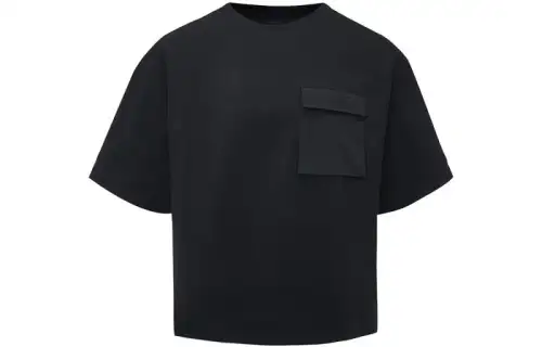 Reebok Drop Shoulder Sleeve T Shirt Women's Black