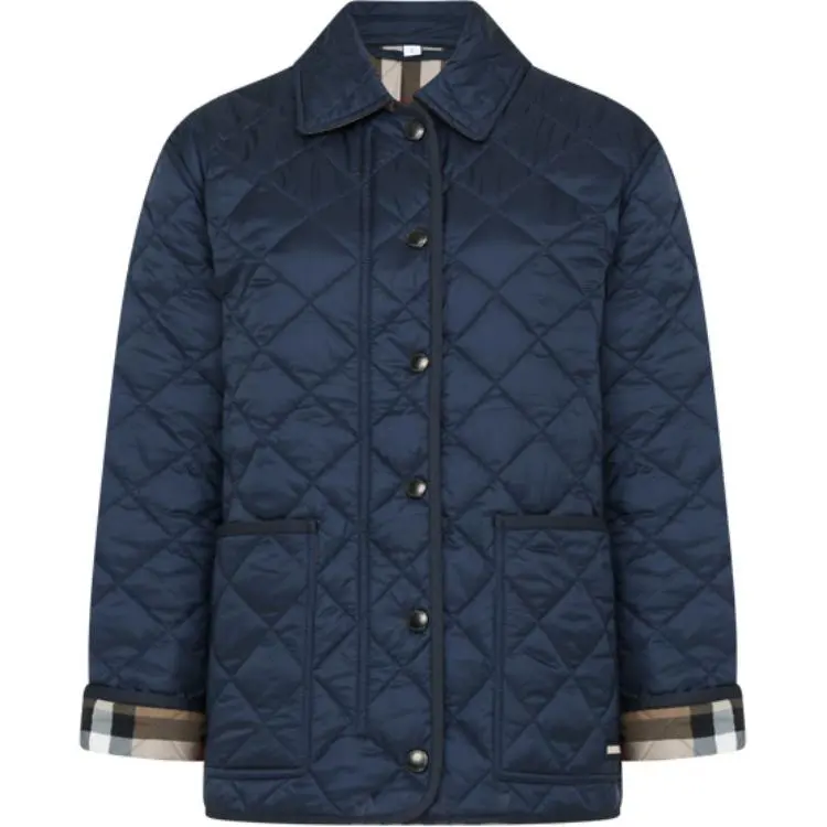 Burberry Jackets & Coats Women's Marine Blue