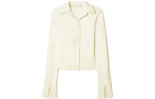 OFF-WHITE Sleek long-sleeved shirt