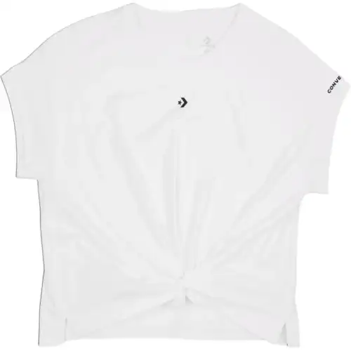 Converse Star Chevron Twist Cropped T-Shirt
