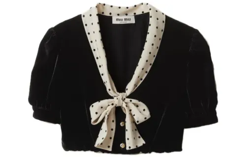 MIU MIU FW23 Shirt Women's Black