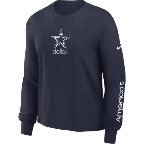Nike Dallas Cowboys Boxy Women's Nike Nfl Long-Sleeve T-Shirt