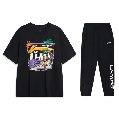 Li Ning Casual Sportswear Men's Black