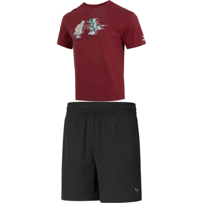 PUMA Casual Sportswear Men's Crew Neck Moderate