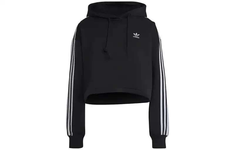 Adidas Originals Adicolor Logo-embroidered Hoodie