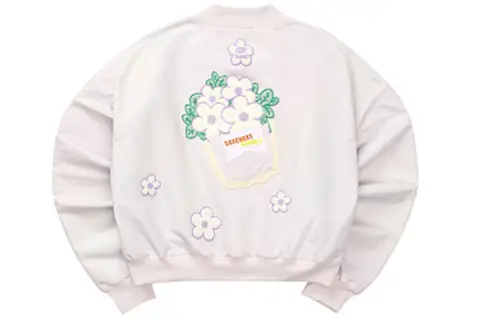 Skechers x XIAOLI Jacket Women's Orchid Color