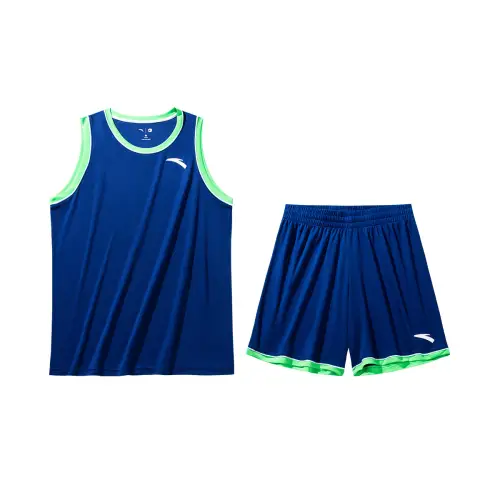 Anta Basketball Suit Men's Paradise Blue