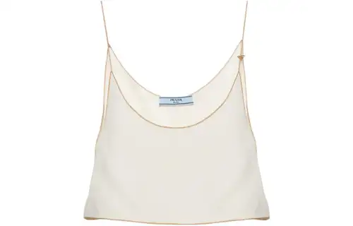 Sablé cropped camisole top