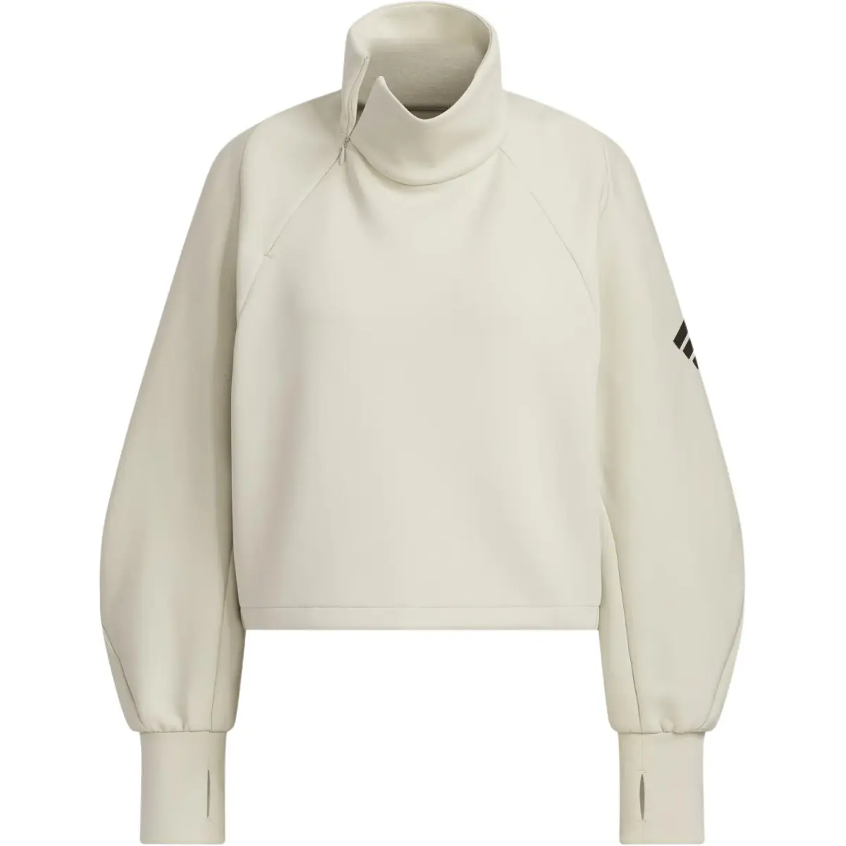 Adidas FW24 PRE SWEATSHIRT Women's Light Sesame Earth Gray