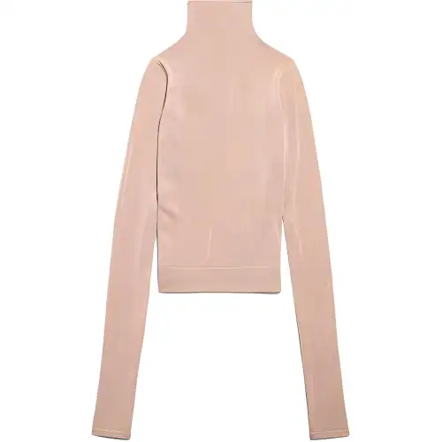 Balenciaga T Shirt, Slim Fit Women's Light Umber