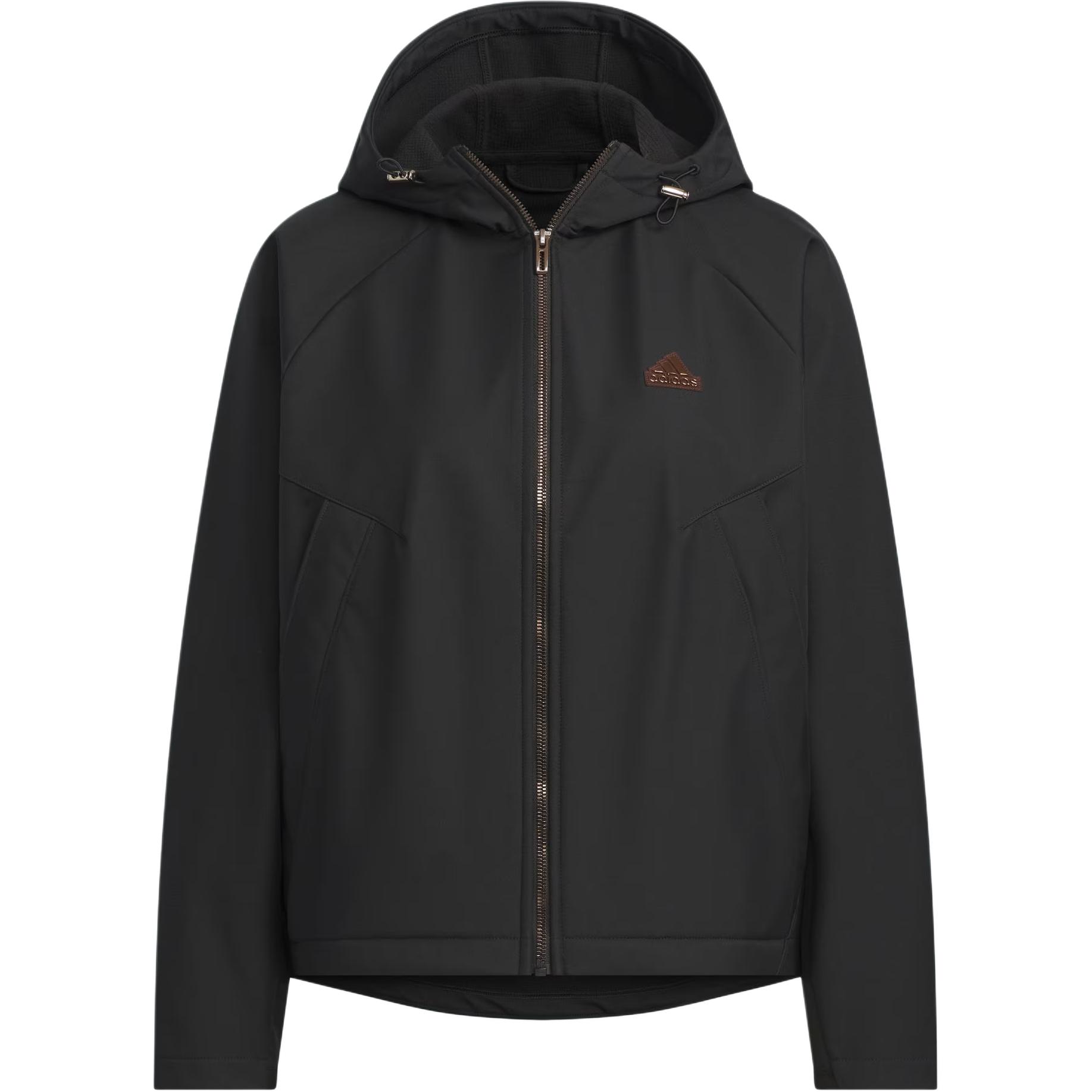 Adidas SOFTSHELL HOODED Jackets & Coats Women's Black