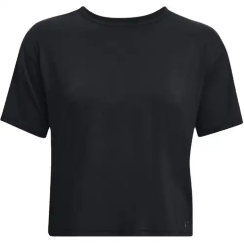 Under Armour Motion Drop Shoulder Sleeve T Shirt Women's Black