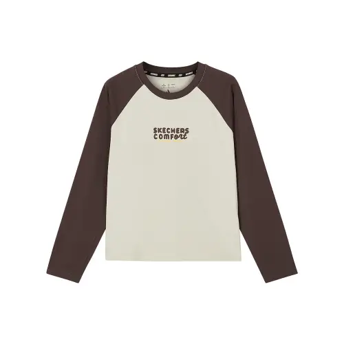 Skechers Sports League Collection T Shirt Women's Caramel Brown