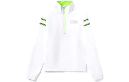 Vans After Dark 3M Reflective Half-Zip Jacket Women's White