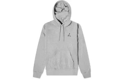 Jordan Sweatshirts Women's Light Gray Hooded Thickened Regular