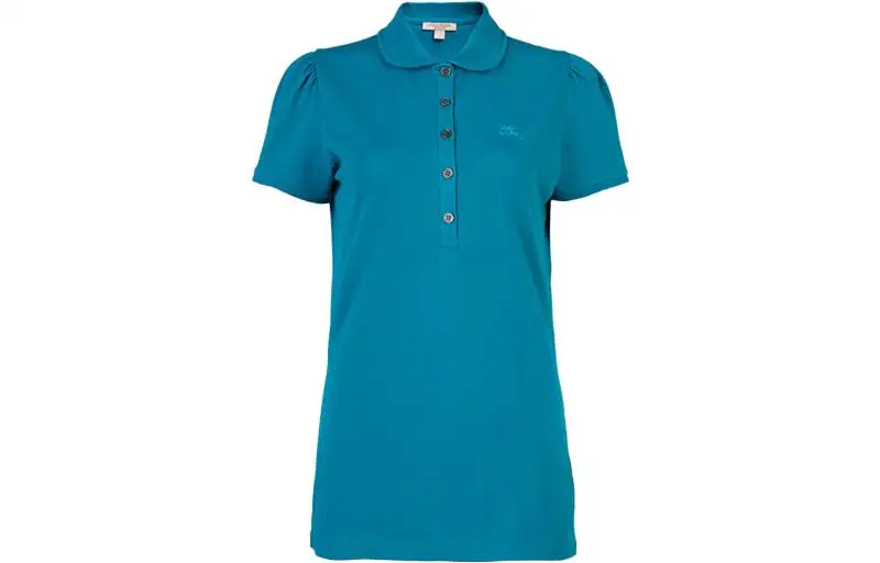 Burberry FW21 Polo Shirt Women's Blue