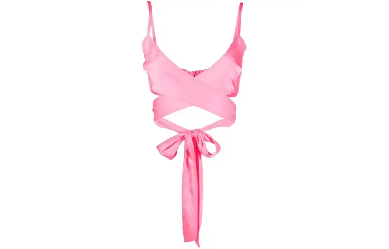 PALM ANGELS Strapless Top Women's Pink