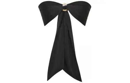 SAINT LAURENT Strapless Top Women's Black