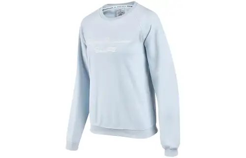 Skechers Sweatshirts Women's Arctic Ice Blue Crew Neck Moderate Regular