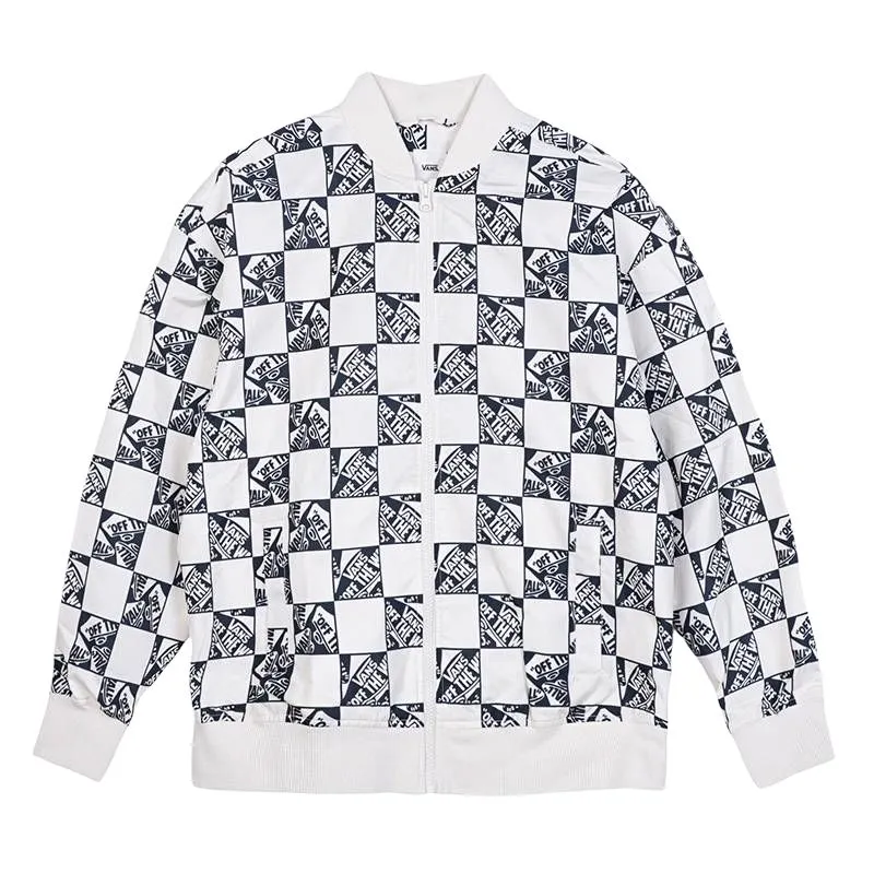 Vans Off THE WALLCheck SKATE BOM Jacket Women's Black/White