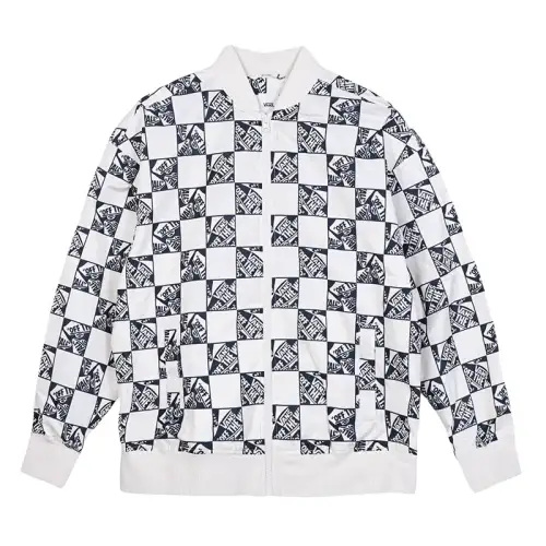 Vans Off THE WALLCheck SKATE BOM Jacket Women's Black/White