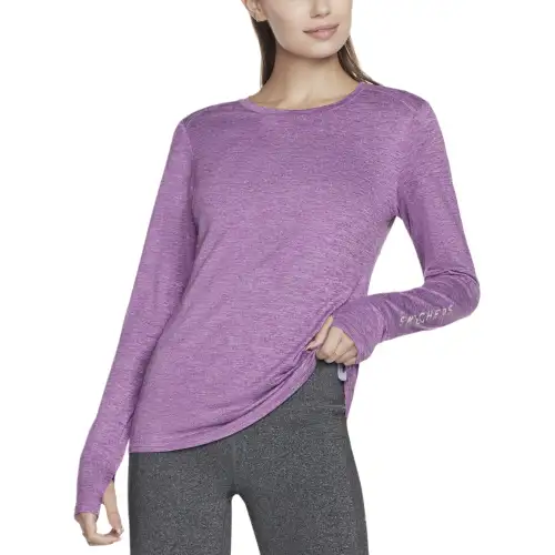 Skechers GO DRI SWIFT T Shirt Women's Purple