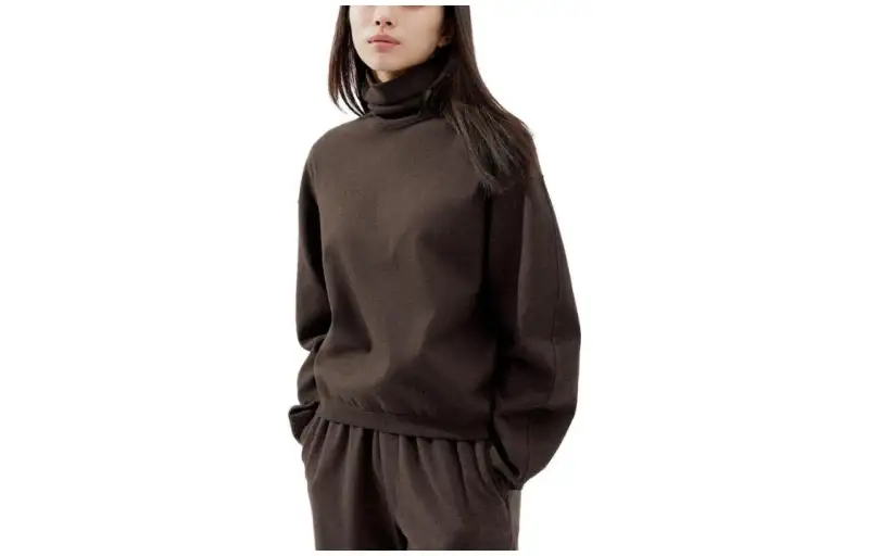 UNIQLO FW23 U Knitwear Women's Dark Umber Turtleneck Moderate Other