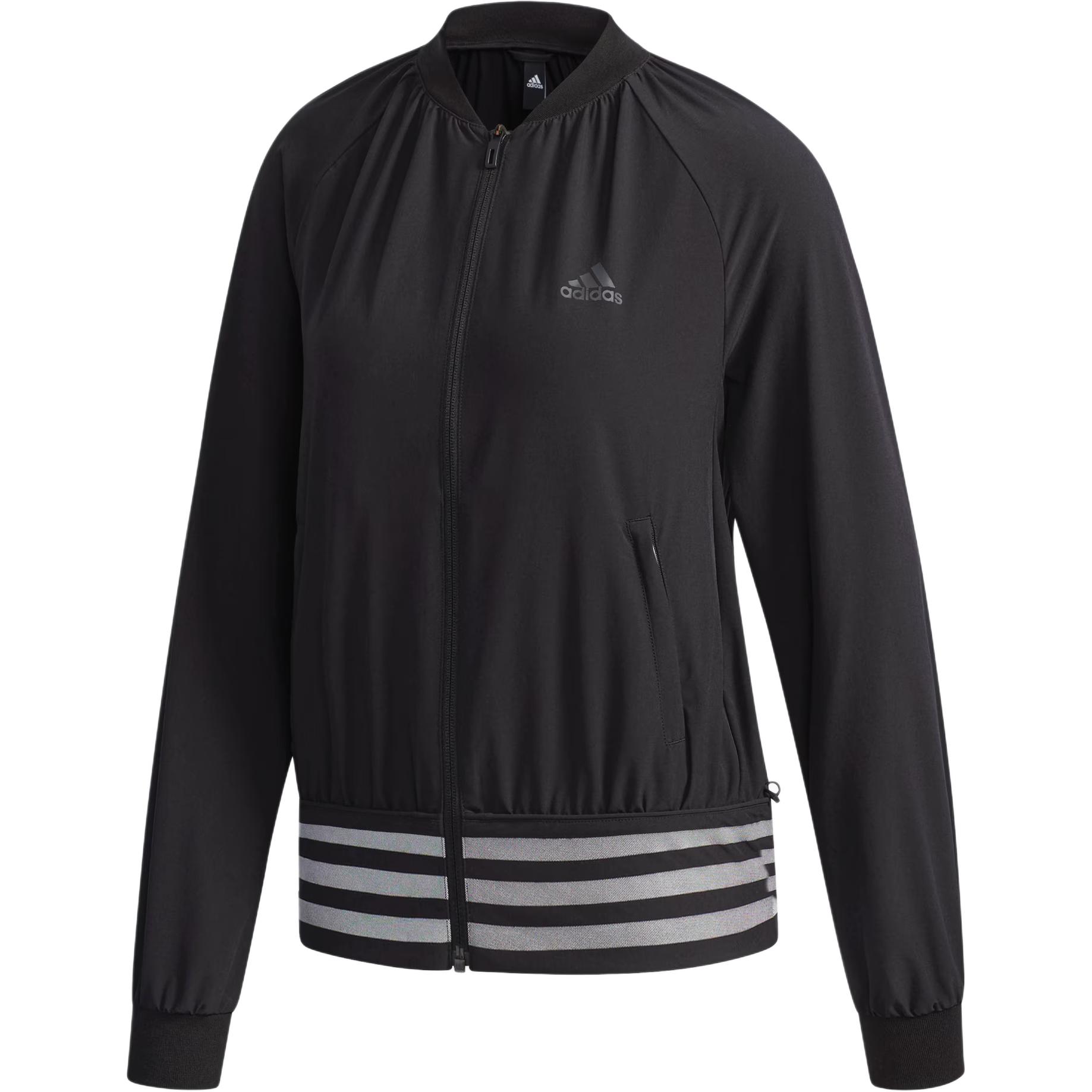 Женская куртка adidas Logo (черная)