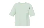 Timberland T Shirts Women's Light Green Crew Neck Moderate Other