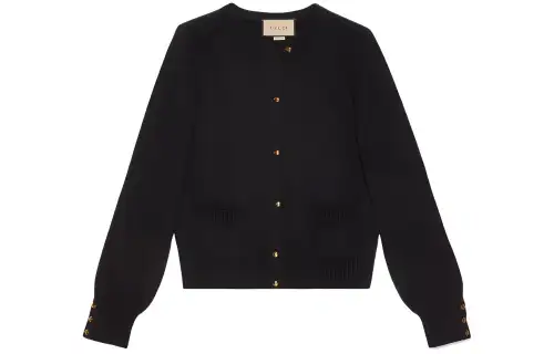 【Previous Season】crew-neck wool cardigan
