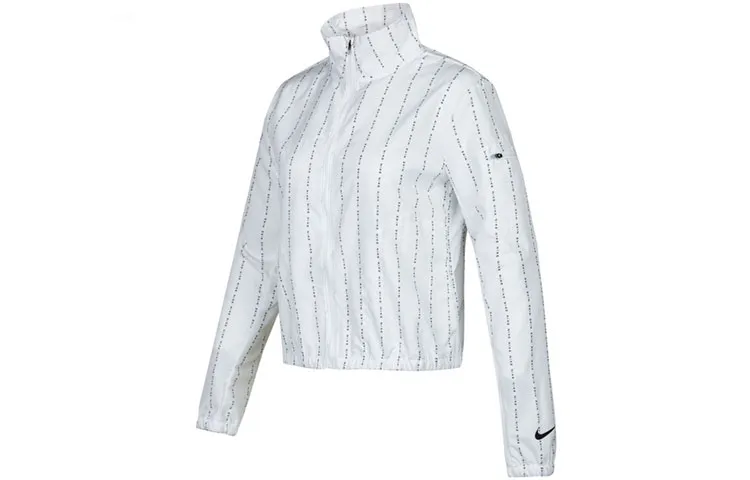 Nike Jackets Women's White Stand Collar Moderate Other