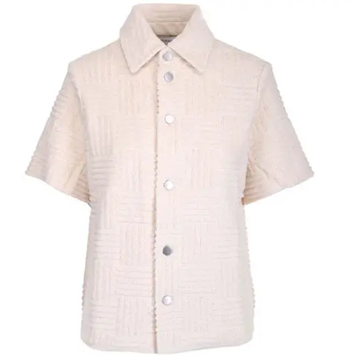 Bottega Veneta Jackets Women's Pink Lapel Moderate Other