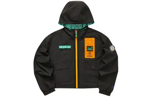 Skechers X One Piece Jackets Women's Black 002K Hooded Moderate Other