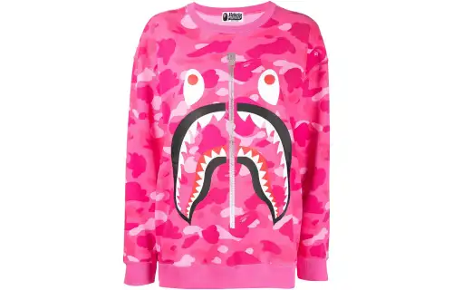 A BATHING APE Sweatshirt Women's Pink