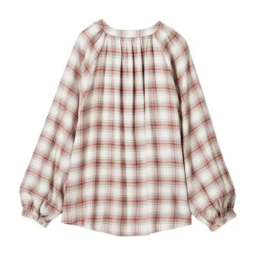 UNIQLO Shirts Women's Rose Red Lapel Moderate Other