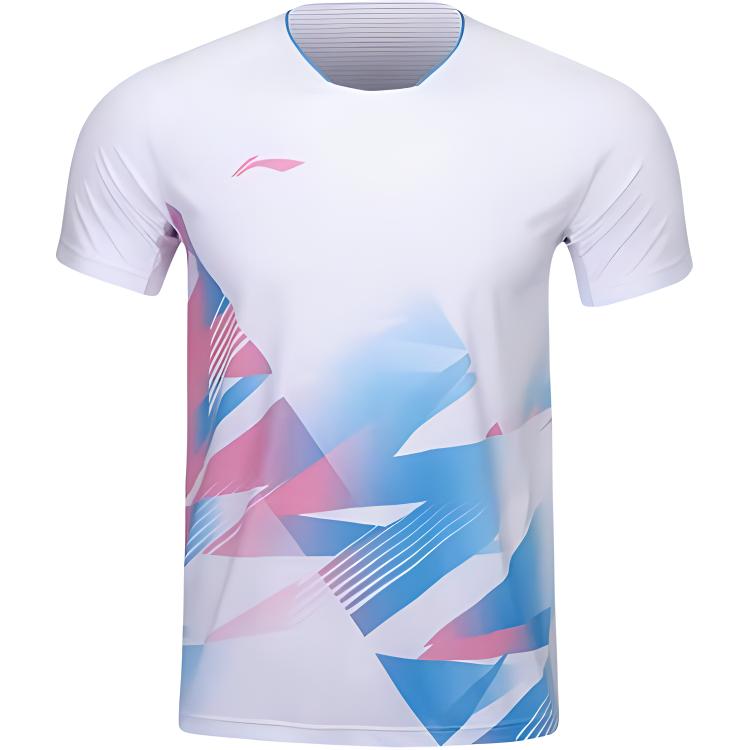 Li Ning Badminton Jersey Men’s Standard White