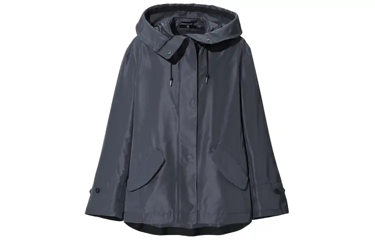 UNIQLO X JIL SANDER Jackets Women's Dark Gray Hooded Moderate Other