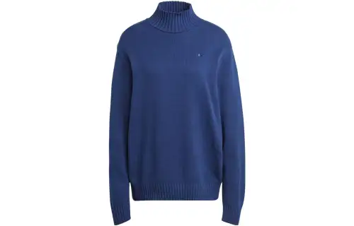 Adidas Originals ESSENTIALS Knitwear Women's Dark Blue Turtleneck Moderate Base Layer