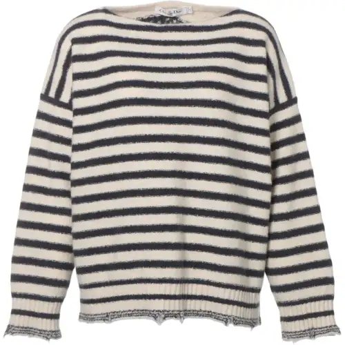 DIOR FW22 Cashmere Sweater Women's Beige