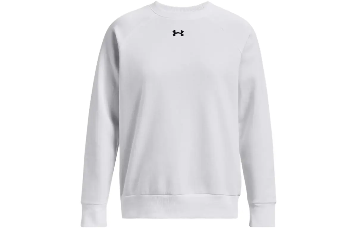 Under Armour Sweatshirts Women's White Crew Neck Moderate Regular